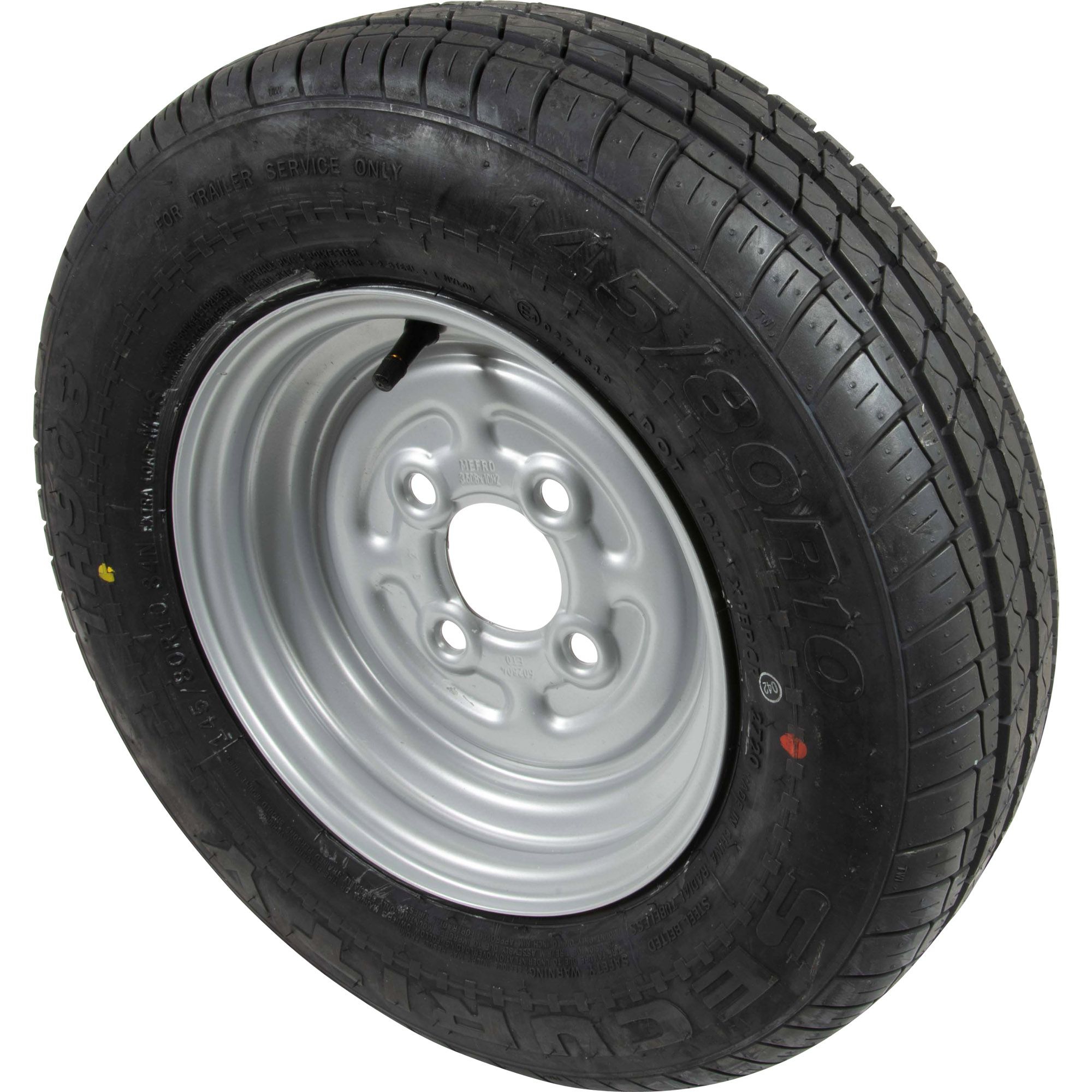 Roue 145/80B10, jante 3.50Bx10H2, ET0, 4x100, LI 74