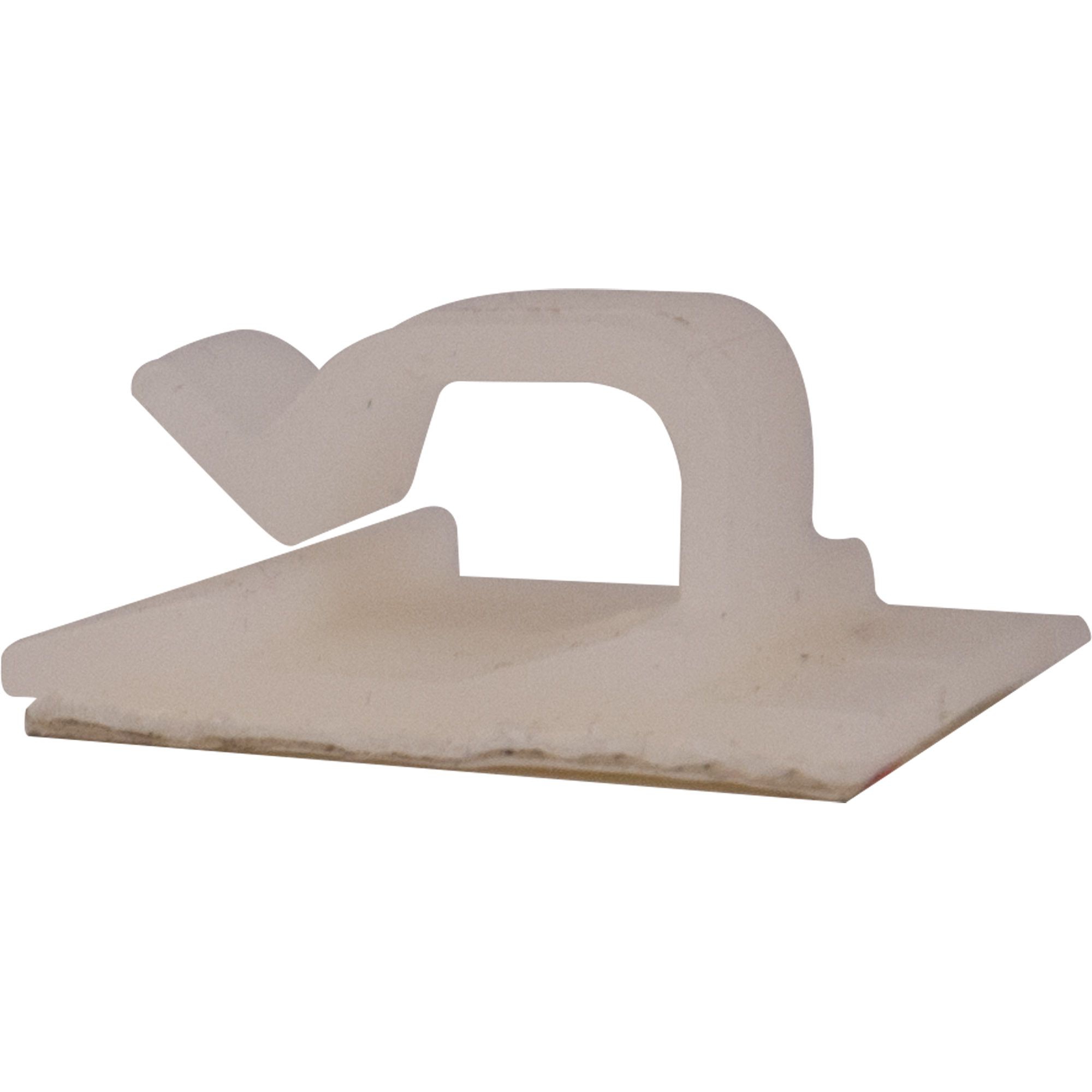 Serre câble avec socle adhésif, pour câble diam. 5 mm