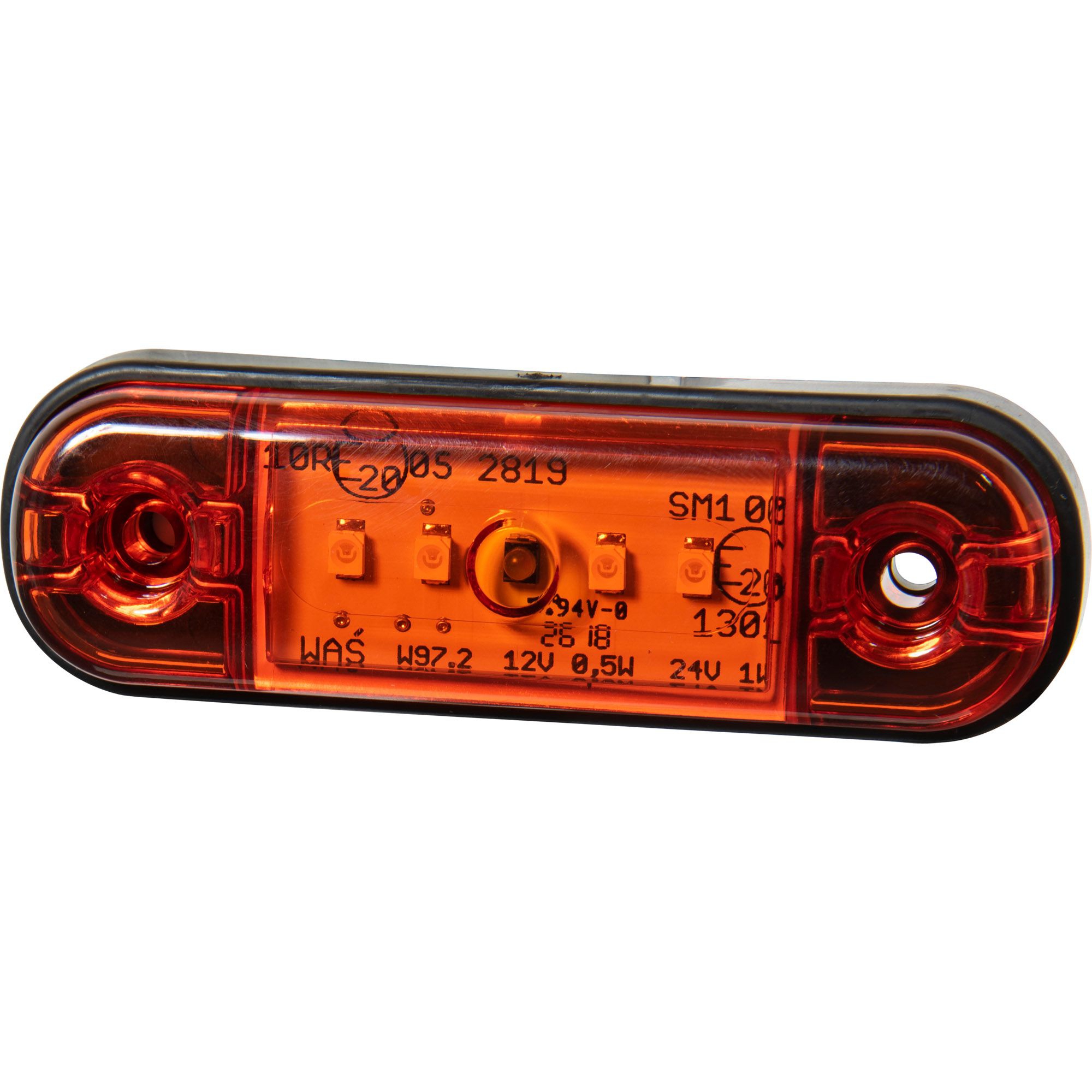 Feu latéral orange, LED, 83,8x24,2x10,4 mm