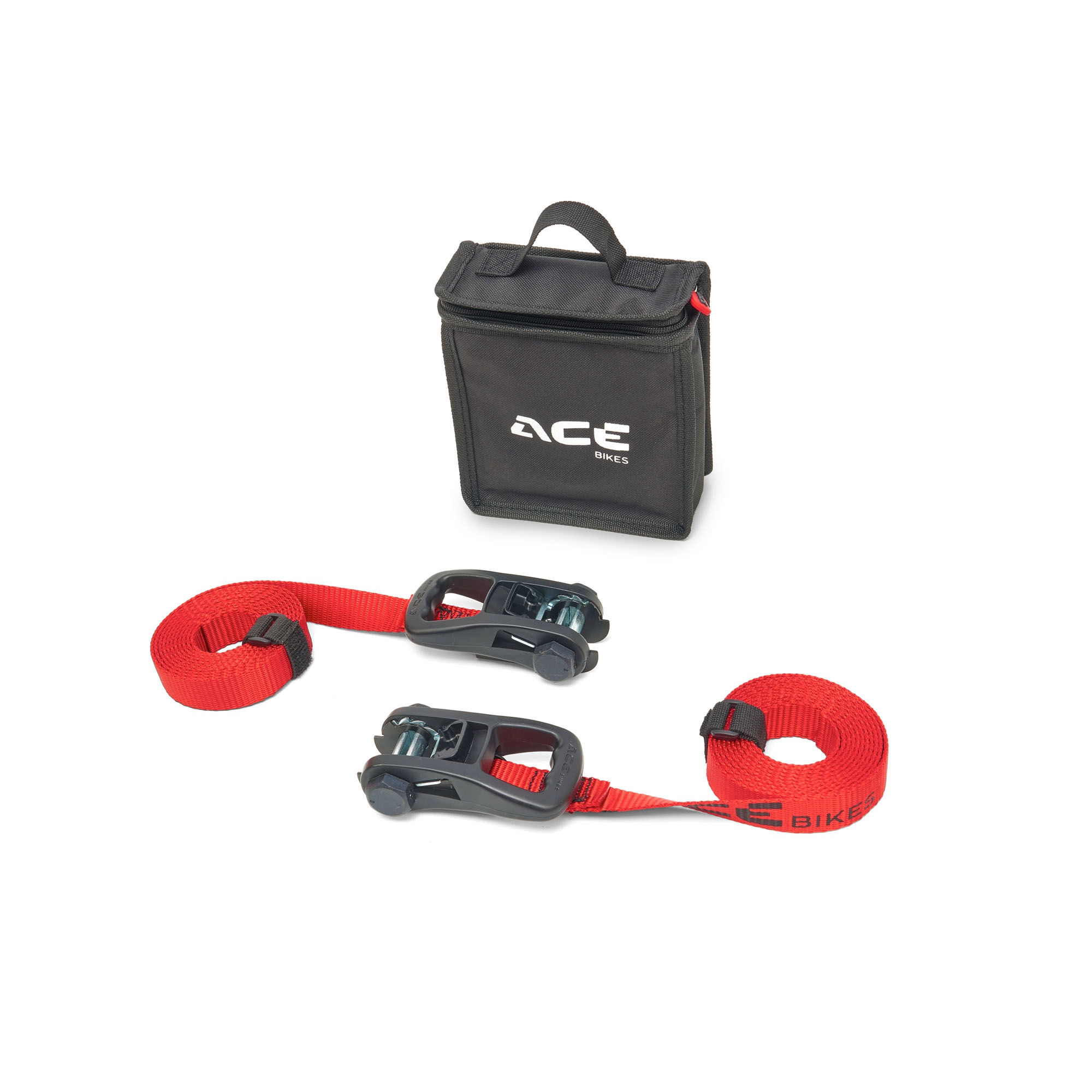 Ensemble de sangles d'arrimage pour moto, ACEBIKES, L 2500 mm, 300daN