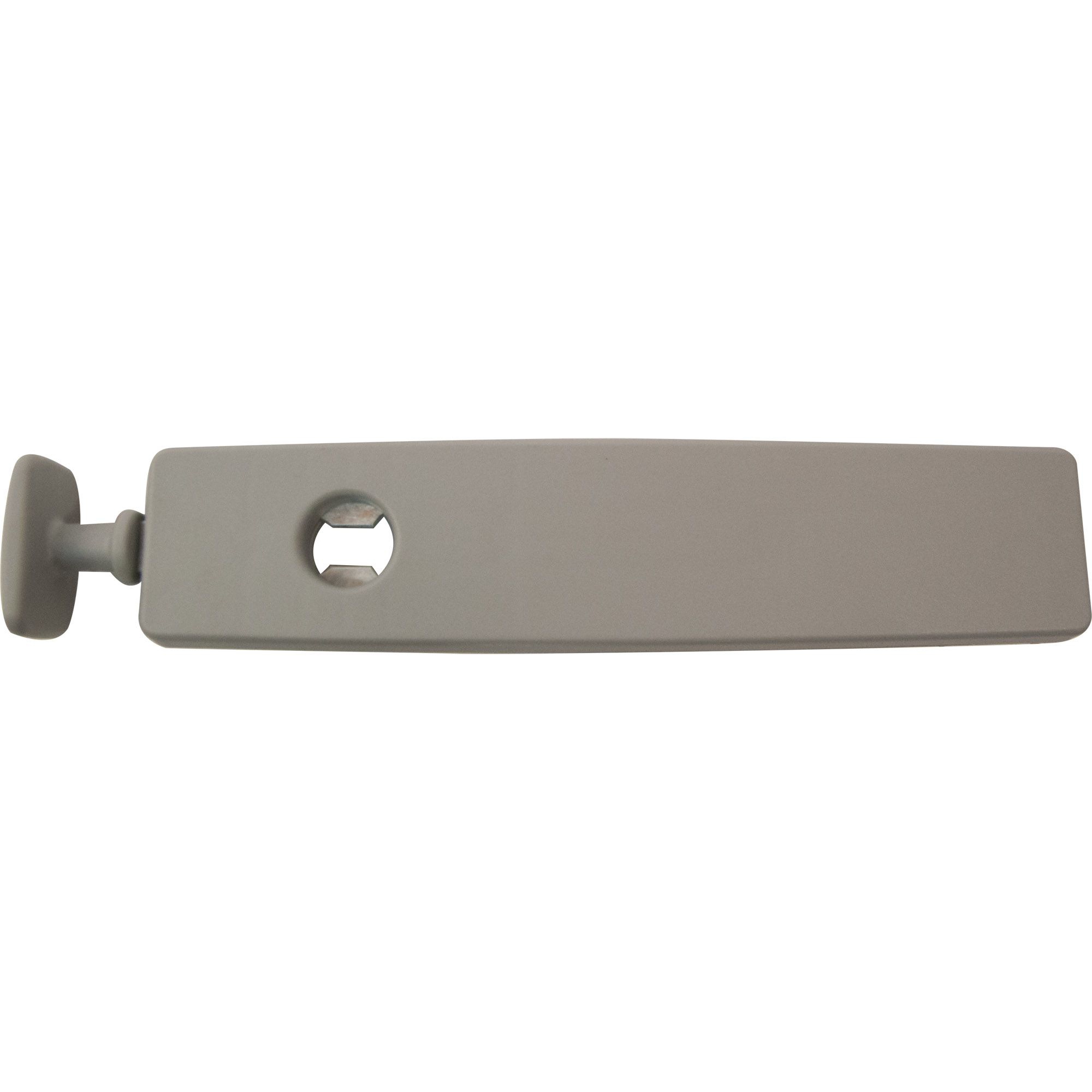 Butée de porte, plastique gris, longueur 215 mm