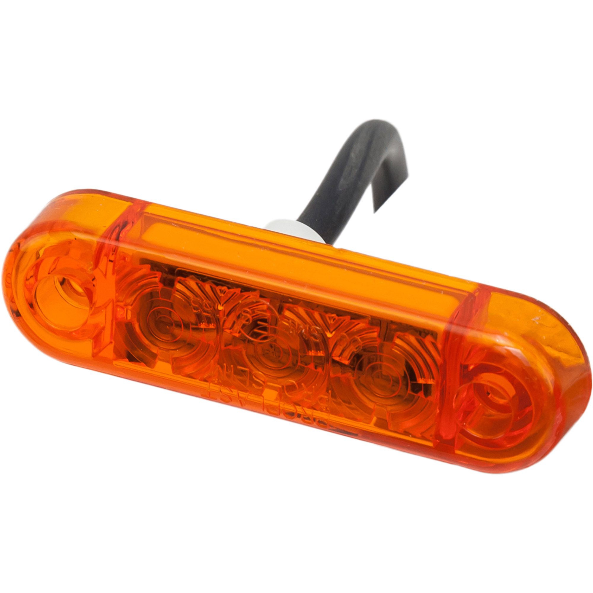 Feu latéral LED, orange 12V, ultra plat