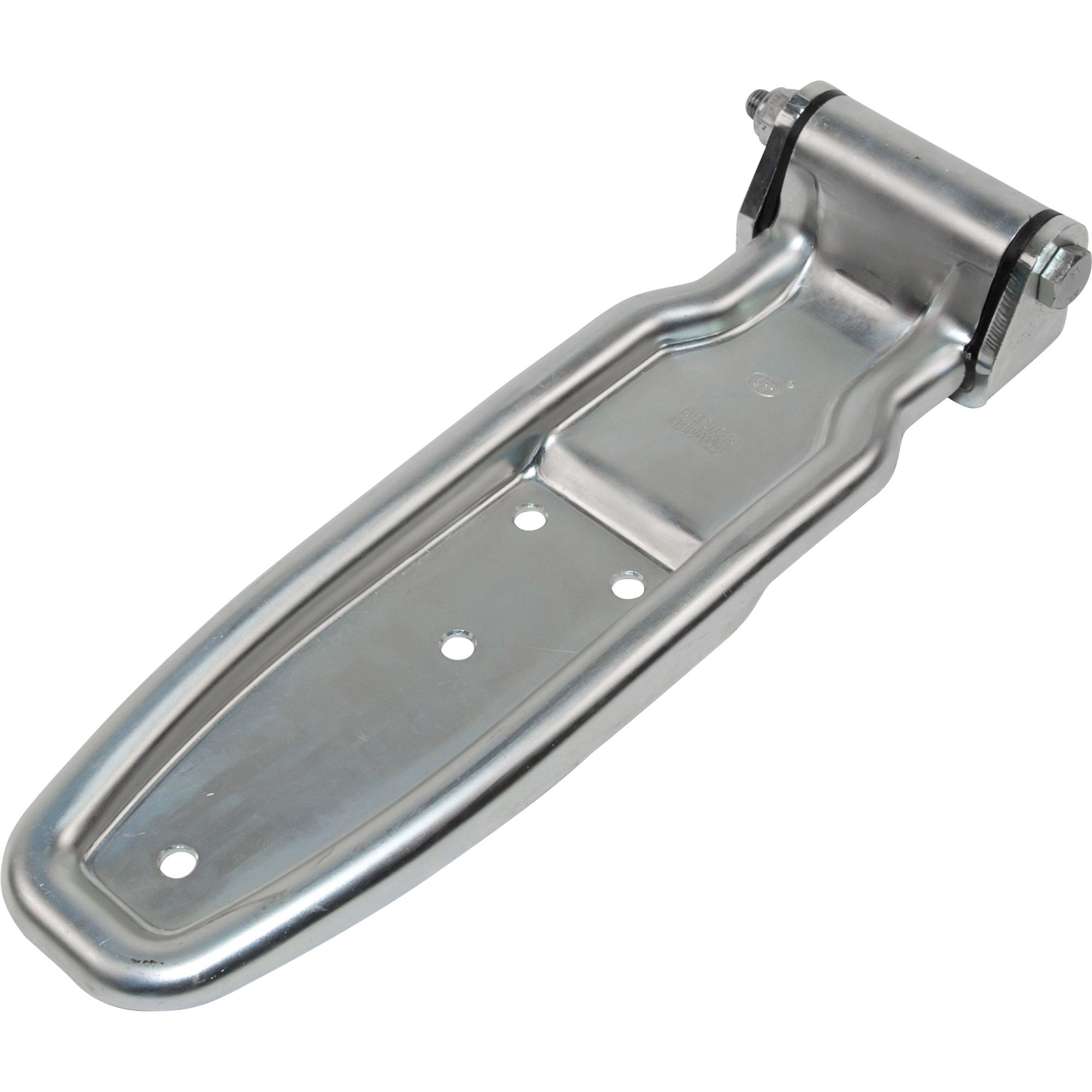 Penture INOX, pour porte ou ridelle, dimensions 335 x 98 mm