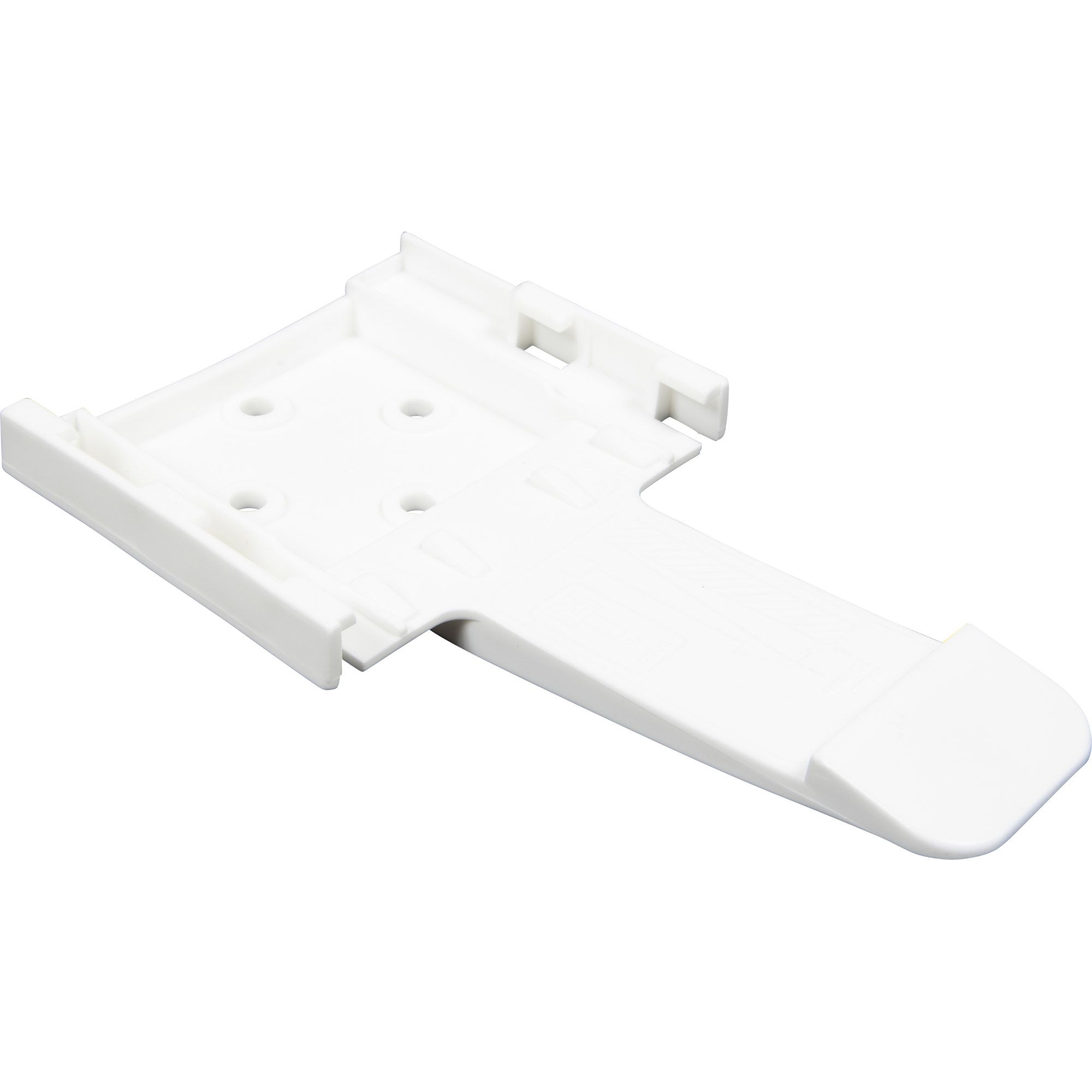 Support de cale de roue, PVC blanc