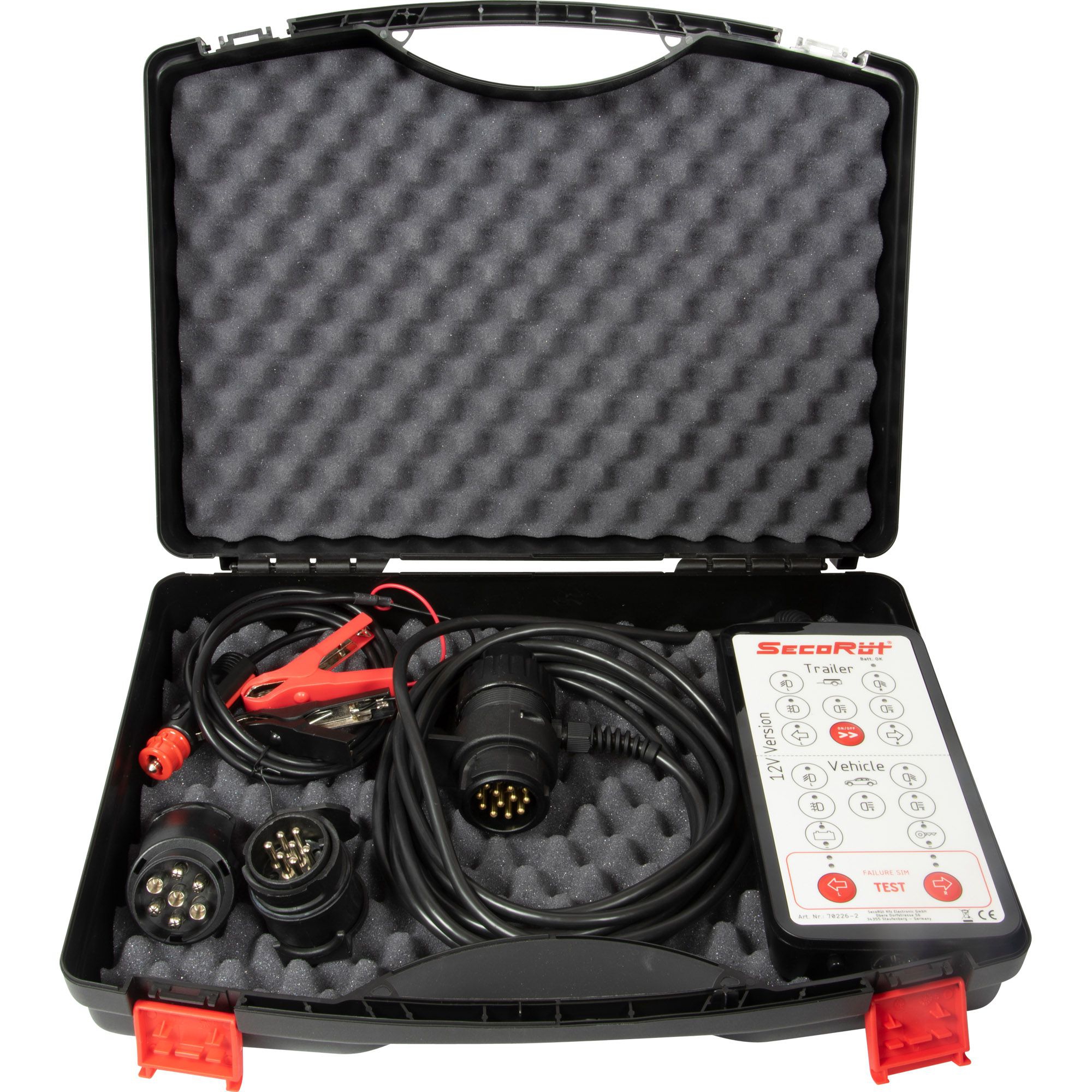 Appareil de diagnostic combiné 7 + remorque 13-P + véhicule tracteur