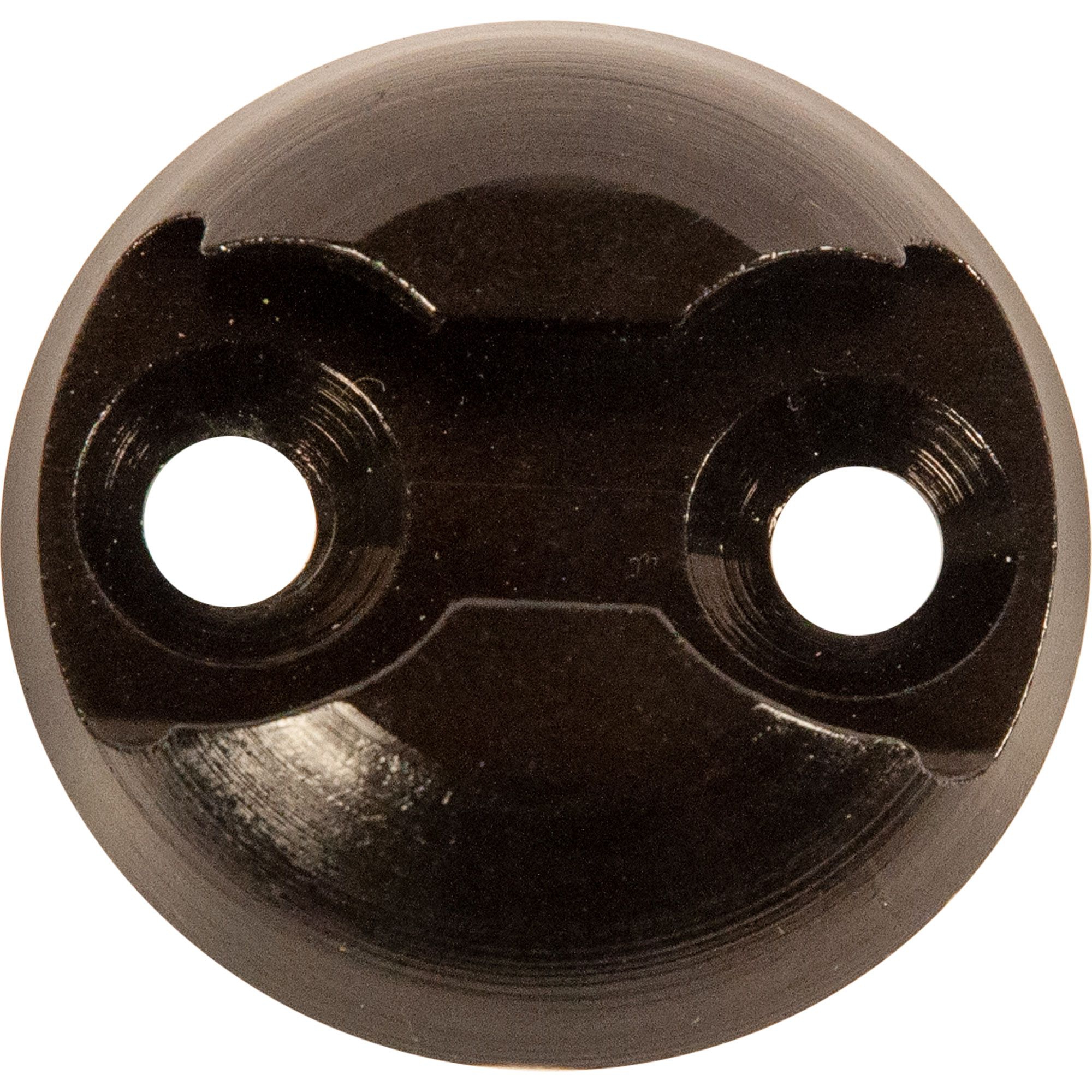 Ancrage rond type aviation, diam. 45 mm, couleur noir