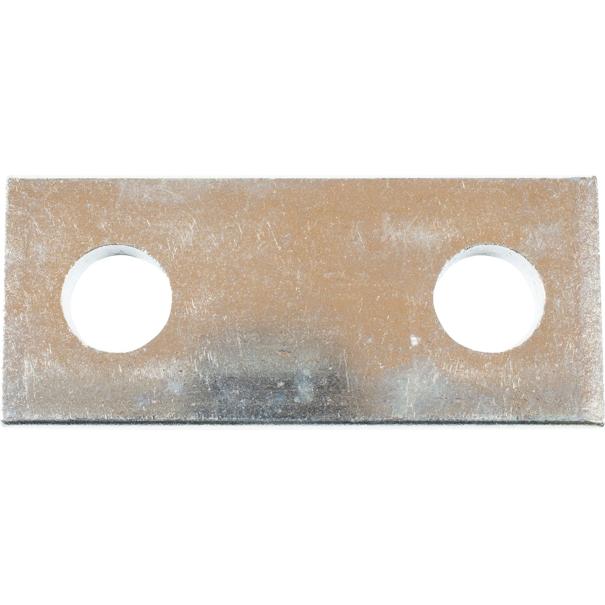 Contre-support p. étrier-U, 30 x 80 x 6mm, 2 trous