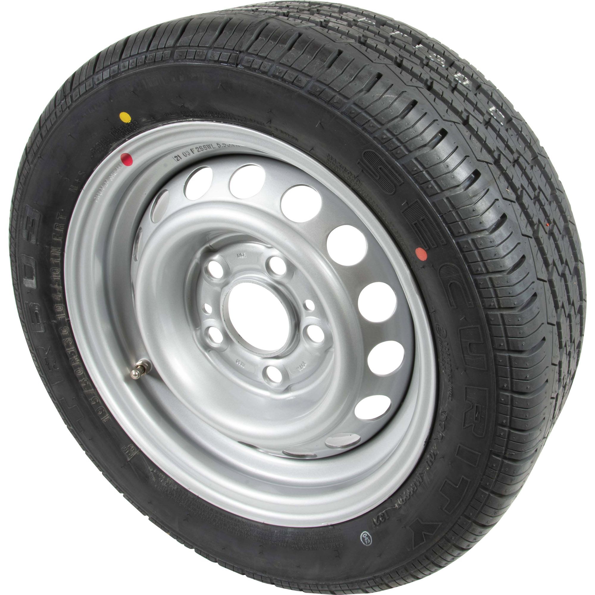 Roue 195/50R13C, jante 5½J x 13H2, ET30, 5x112